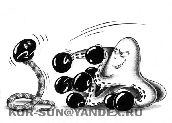 Карикатура: Бокс, Сергей Корсун