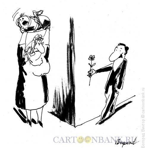 Карикатура: Влюбленный, Богорад Виктор