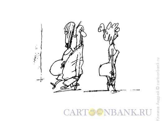 Карикатура: Мысли грешные, Климов Андрей