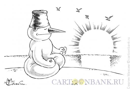 Карикатура: Весенний транс, Смагин Максим