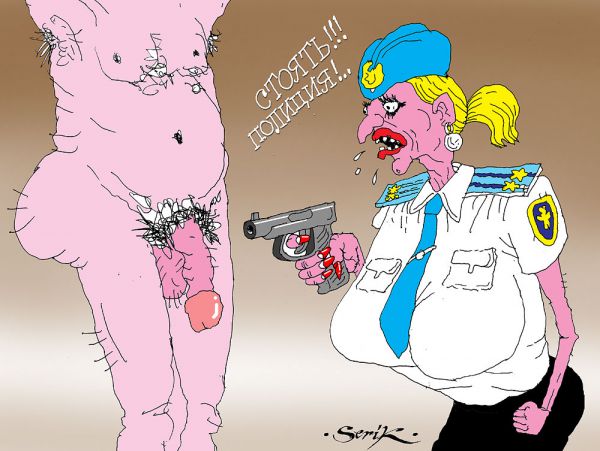 Карикатура: С днём полиции, господа!, Кир Непьющий
