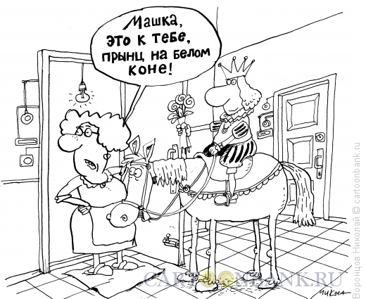 Карикатура: Принц, Воронцов Николай