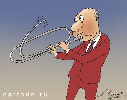 Карикатура: Духовная скрепа, Александр Зудин