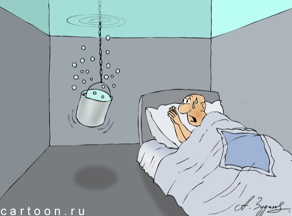 Карикатура: жажда, Александр Зудин