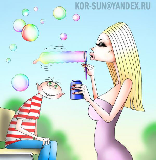 Карикатура: Пузыри, Сергей Корсун