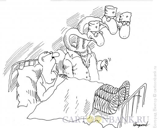 Карикатура: Консилиум, Богорад Виктор
