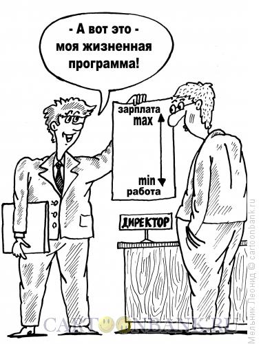 Карикатура: Амбиции, Мельник Леонид