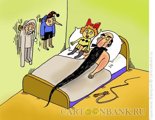 Карикатура: Сон марионетки, Тарасенко Валерий