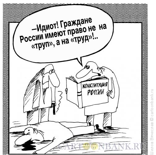 Карикатура: Конституционное право, Шилов Вячеслав