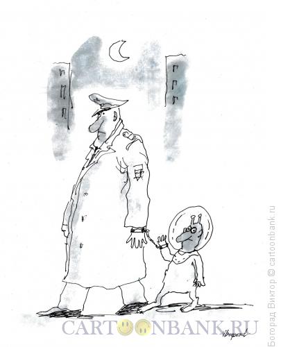 Карикатура: Задержание 2, Богорад Виктор