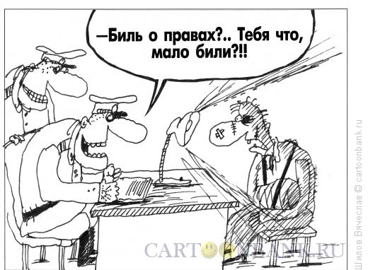 Карикатура: Билль о правах, Шилов Вячеслав