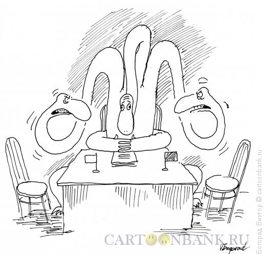Карикатура: Сложные переговоры, Богорад Виктор