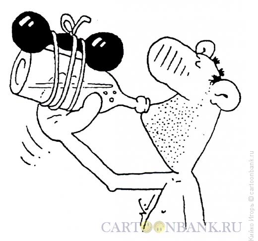 Карикатура: О спорт, ты мир!, Кийко Игорь