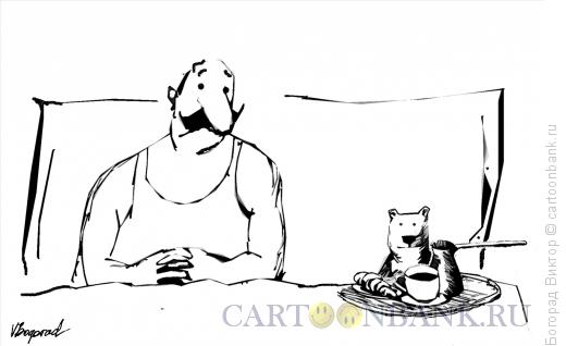 Карикатура: Мишка, Богорад Виктор