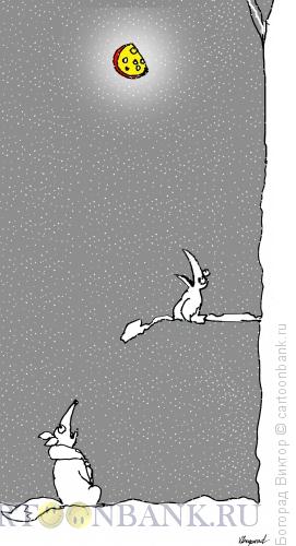 Карикатура: Зимняя басня, Богорад Виктор