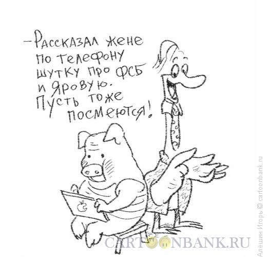 Карикатура: закон Яровой, Алёшин Игорь