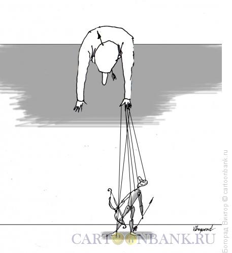 Карикатура: Бунт марионетки, Богорад Виктор