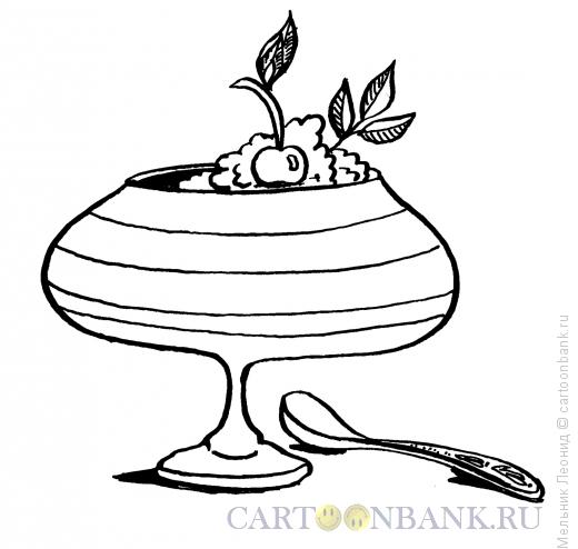 Карикатура: Сервировка праздничного стола, Мельник Леонид