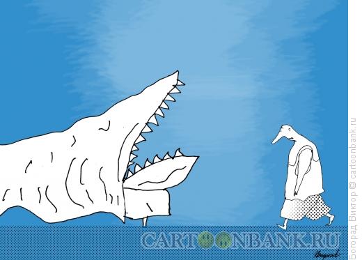 Карикатура: Кровать-чудовище, Богорад Виктор