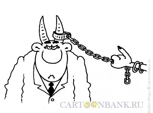 Карикатура: Гороскоп - знак Зодиака Козерог, Кийко Игорь