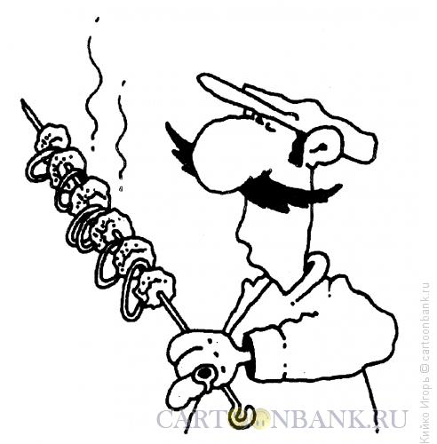 Карикатура: Гороскоп - знак Зодиака Овен, Кийко Игорь