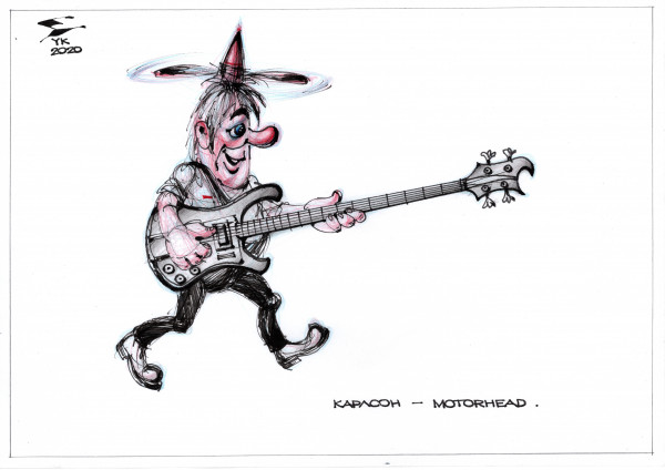 Карикатура: КАРЛСОН - MOTORHEAD ., Юрий Косарев