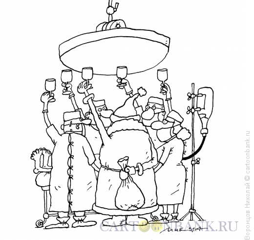 Карикатура: Операция, Воронцов Николай