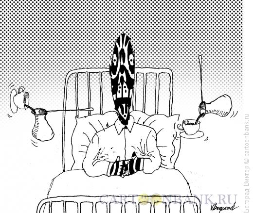 Карикатура: Утро шамана, Богорад Виктор