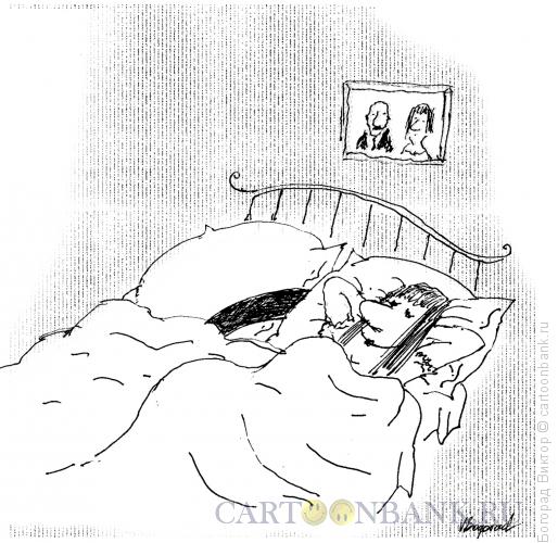 Карикатура: Веселая вдова, Богорад Виктор