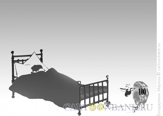 Карикатура: Овца под номером 100, Бондаренко Марина