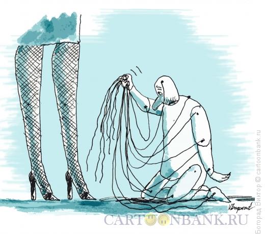 Карикатура: Предложение марионетки, Богорад Виктор