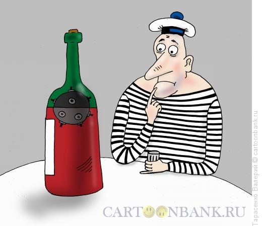 Карикатура: Мыслитель, Тарасенко Валерий