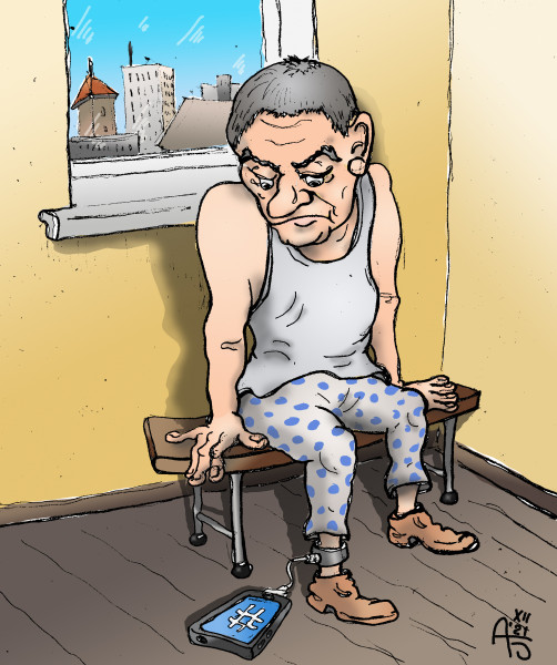 Карикатура: Привязанность, backdanov