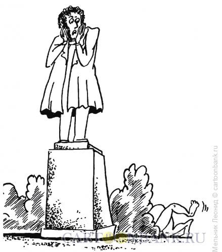Карикатура: Ужас-ужас, Мельник Леонид