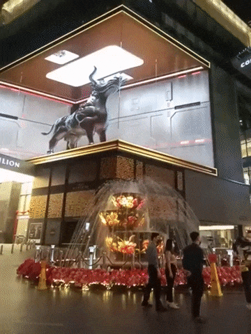 Мем: Реалистичная установка экрана для празднования китайского Нового года
