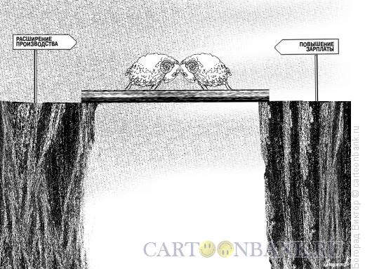 Карикатура: Столкновение интересов, Богорад Виктор