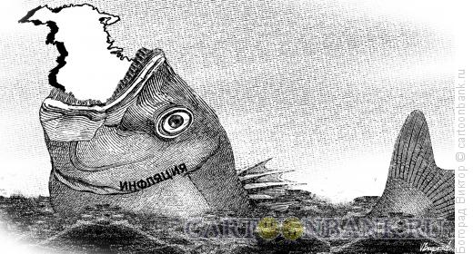 Карикатура: Инфляция, Богорад Виктор