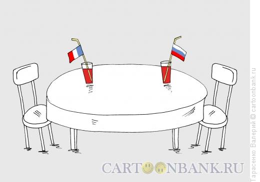 Карикатура: Столик заказан, Тарасенко Валерий