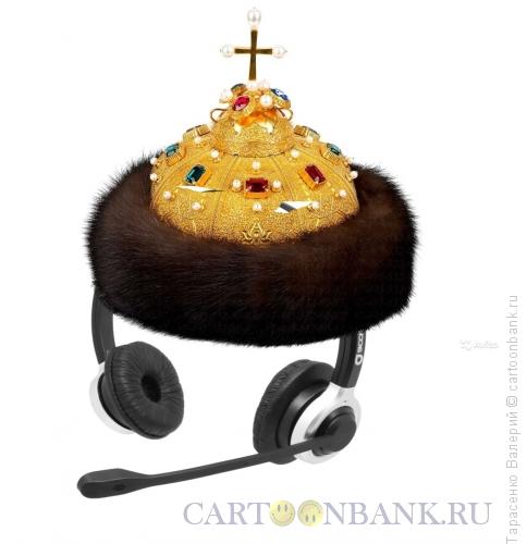 Карикатура: Шапка президента, Тарасенко Валерий