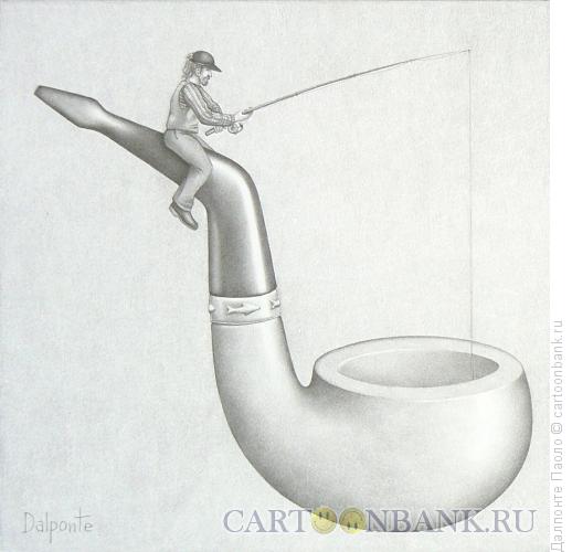 Карикатура: трубка, Далпонте Паоло