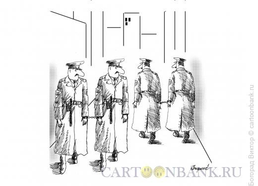 Карикатура: Встреча, Богорад Виктор