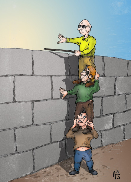 Карикатура: Очевидец, backdanov