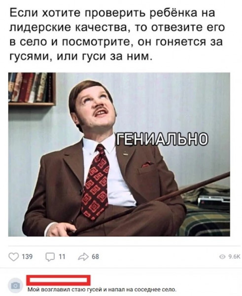 Мем, птица