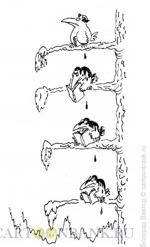 Карикатура: Сверху вниз, Богорад Виктор