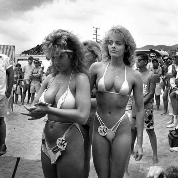 Мем: Конкурс купальников-бикини. Калифорния, 1986 год, Брюттон