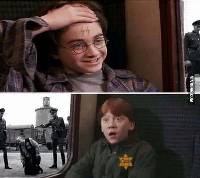 Мем: Шрам Гарри Поттера.