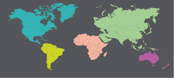 Мем: Карта мира, если Гейропа не перестанет тявкать