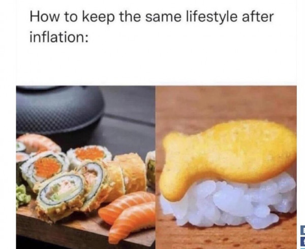 Мем: Как сохранить свои привычки при инфляции, Максим Камерер