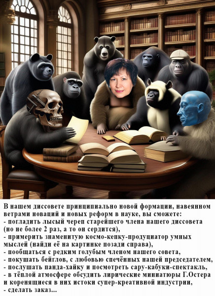 Мем: Уход от болонской системы требует творческого подхода к диссоветам, Сяо