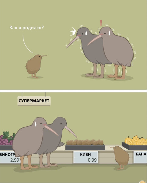 Мем: Мама, как я родился?, henh